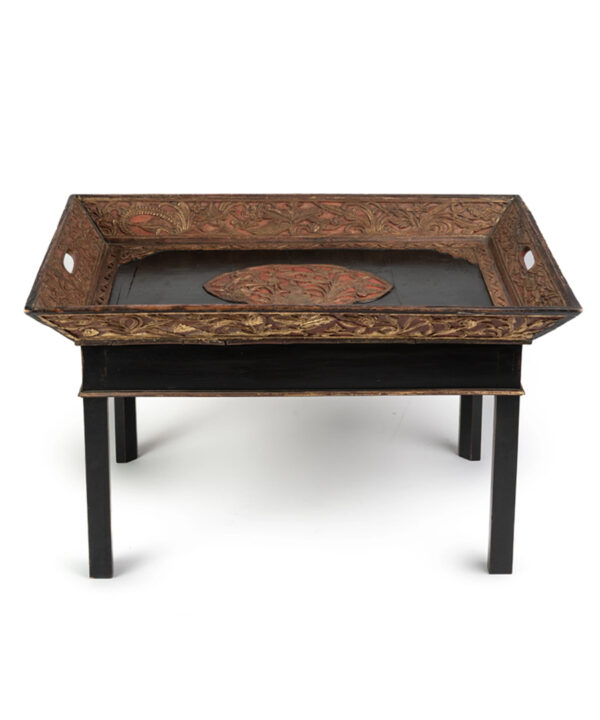 ORIENTAL LOW TRAY TABLE C19th