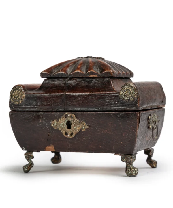 REGENCY LEATHER JEWELLERY CASKET