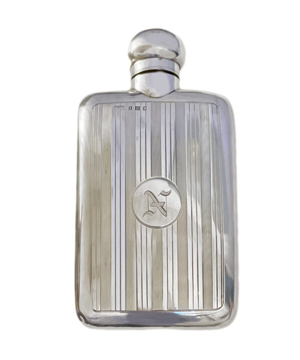 1920's MAPPIN & WEBB SILVER HIP FLASK
